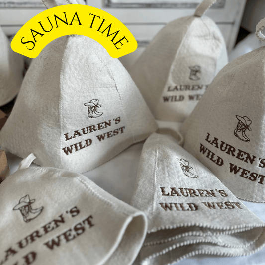 🧖 Personalized Sauna Hats – The Perfect Blend of Tradition, Comfort & Style