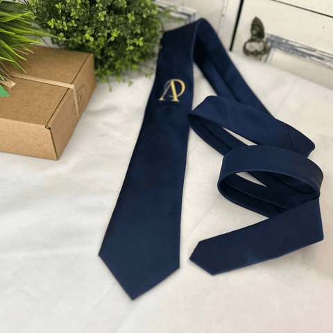Monogramm Personalised Men's Necktie