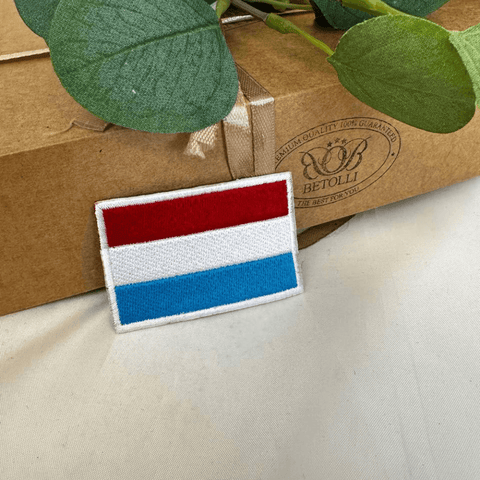 Luxembourg Flag Patch 4x6cm or 1.57x2.36 in