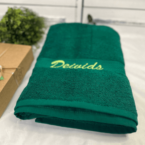 Cotton towel with Name embroidery