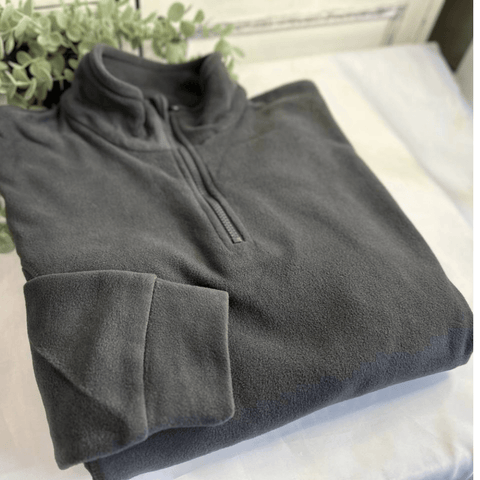 Fleece Sweater with embroidery on back