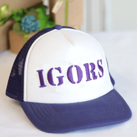 Summer Cap with Bold Name