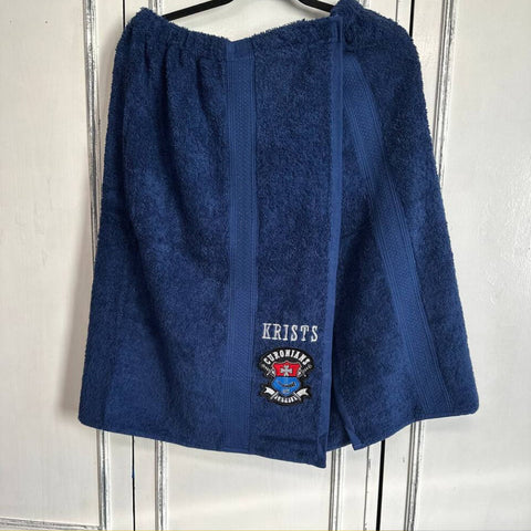 Personalized Cotton Sauna Towel with logo and name Embroidery 65×140 cm