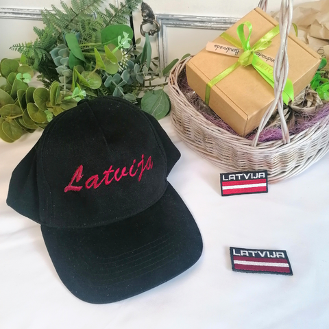 Latvija Baseball Cap