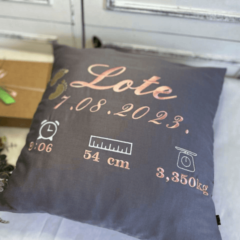 Lote Cotton Embrodered Pillow
