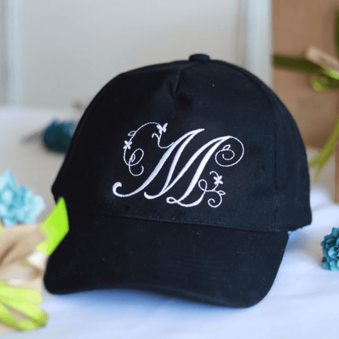 M Decorativ letter Baseball Cap