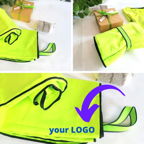 Microfiber Towel with LOGO Embroidery