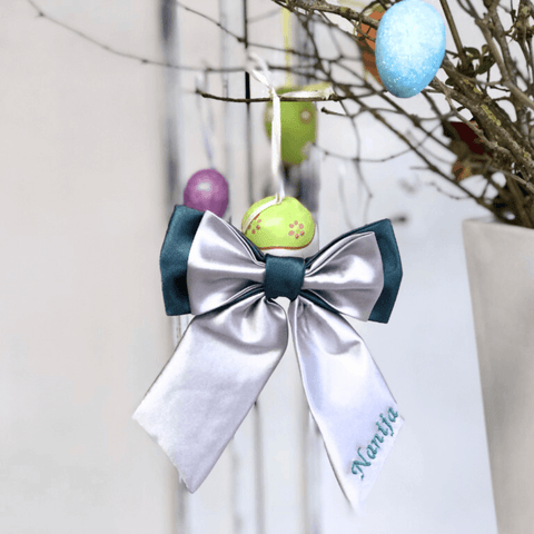 Nanija Persoanlised Bow tie brooch