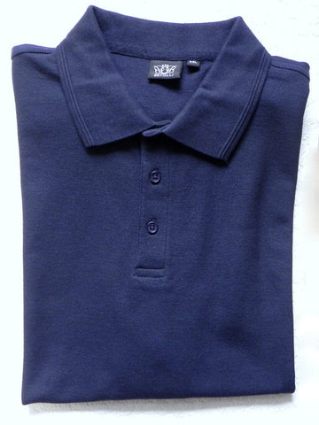 Blue colour Women’s Polo Shirt with 2 Logos