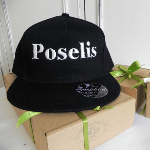 Poselis Surname retro baseball cap