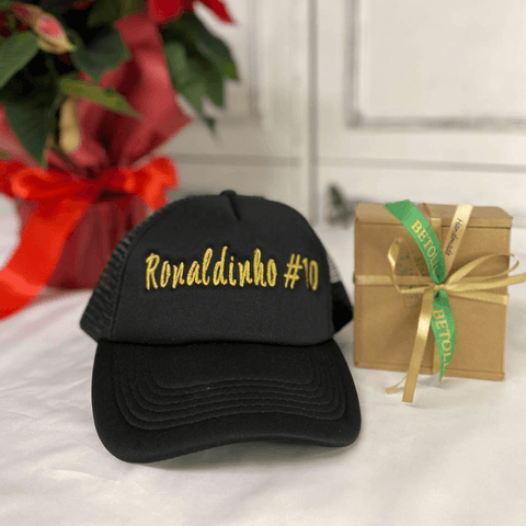 Gold Ronaldo #30 Summer Cap