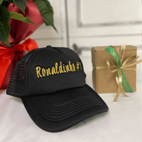 Gold Ronaldo #30 Summer Cap