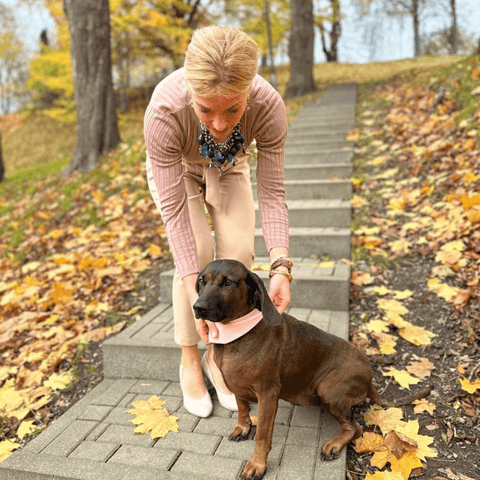 Kima Trendy Pet Bandana – Custom Embroidered with Pet’s Name