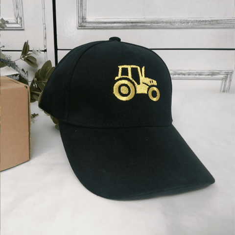 Baseball Cap with Tractor