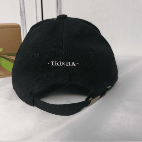 TRISHA Baseball Cap with embroidery on back