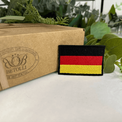 Germany Flag Patch 4x6cm or 1.57x2.36 in