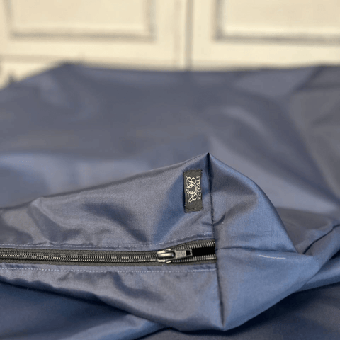Navy Water-Resistant Polyester Fabric 140 g/m²
