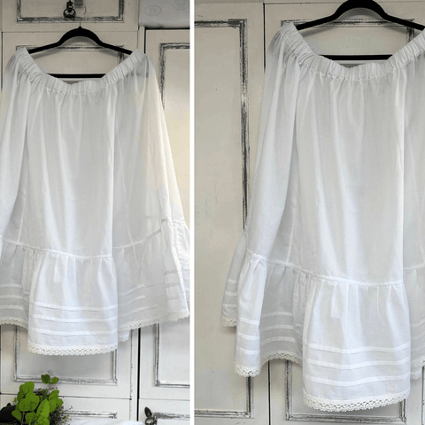 Cotton folk costume petticoat