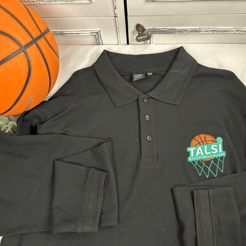 Trainer Long Sleeve Polo with Logo