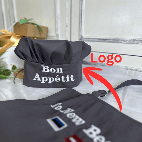 Bon appetit Chef Hat with LOGO