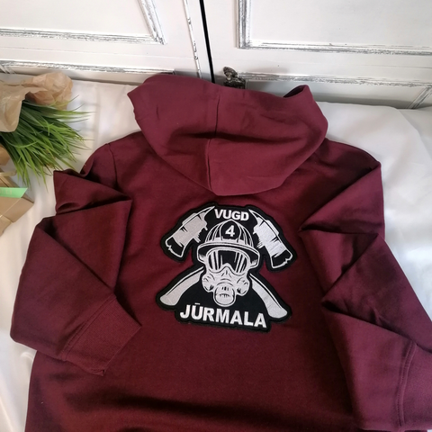 Hoodie with Logo patch on back