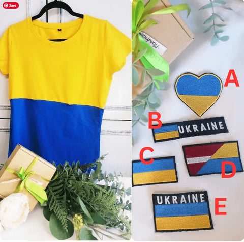 Double Colour Men’s T Shirt with UA Patch