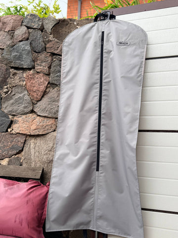 Gray Water-Resistant Fabric 165 g/m²