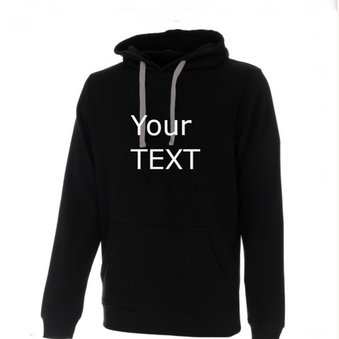 Unisex Essential Hoodie With Big Text