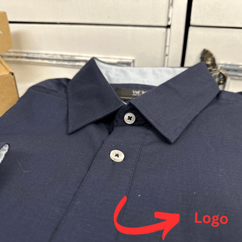 Island Shirt With your logo Embroidery
