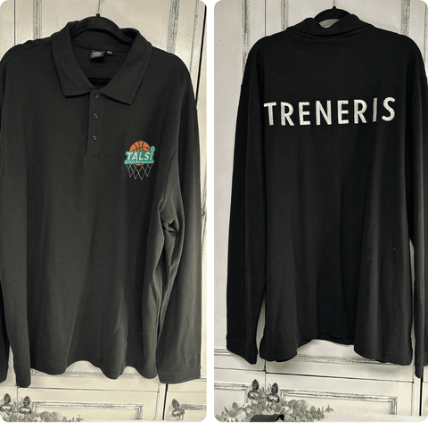 Trainer Long Sleeve Polo with Logo