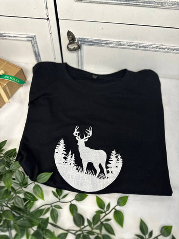 Big logo embroidered Women T-Shirt