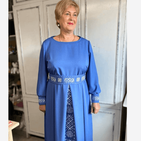 Moon folk symbol Embroidered Belt