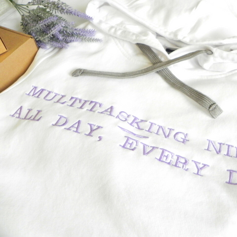 Multitasking ninja, all day every day Hoodie