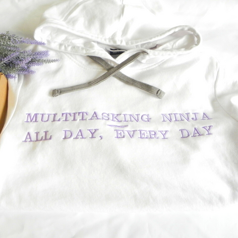 Multitasking ninja, all day every day Hoodie