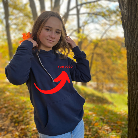 Custom Embroidered Hoodie with Your Company Logo
