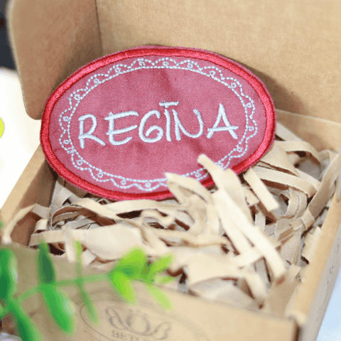 Regīna Personalized name Patch 5x9cm