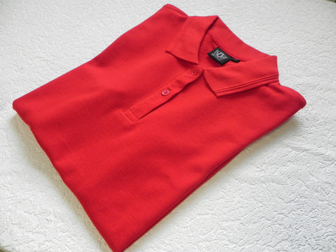 Men Polo Shirt with Logo on back and heart