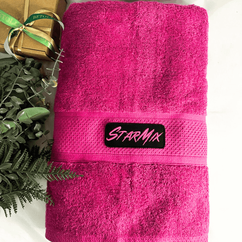 Logo patch on Towel