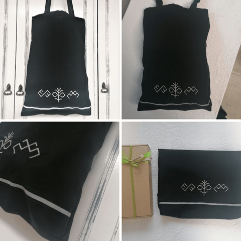 Reflecting Folk Shopping Bag 35x45cm