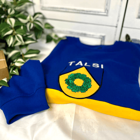 Talsu Unisex džemperis ar pilsētas ģerboni