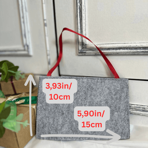 I Let Go and Trust Life – Embroidered Affirmation Hanging