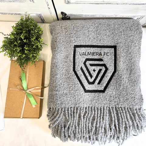 Wool Blanket with embroidered LOGO