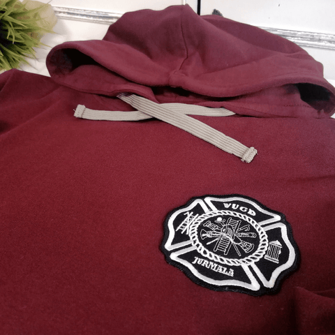Hoodie with Logo patch on heart
