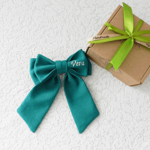 Vera Persoanlised Bow tie brooch