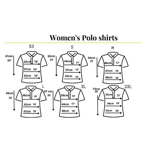 Grey style Women’s Polo Shirt with 2 Logos