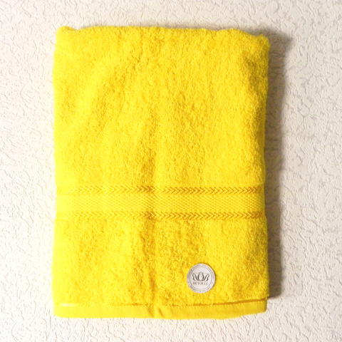 Cotton Towel with Name & Folk signs