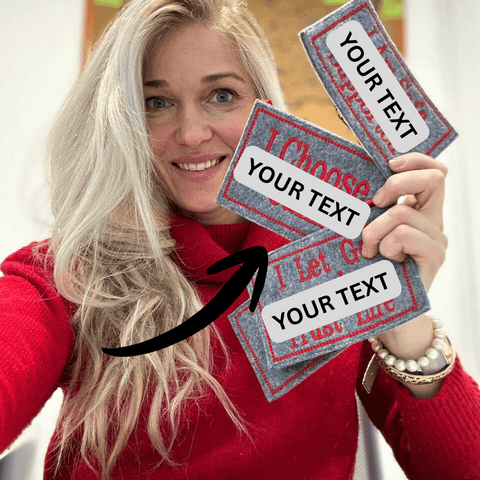 Personalized Embroidered Affirmation Set (3 Pieces)