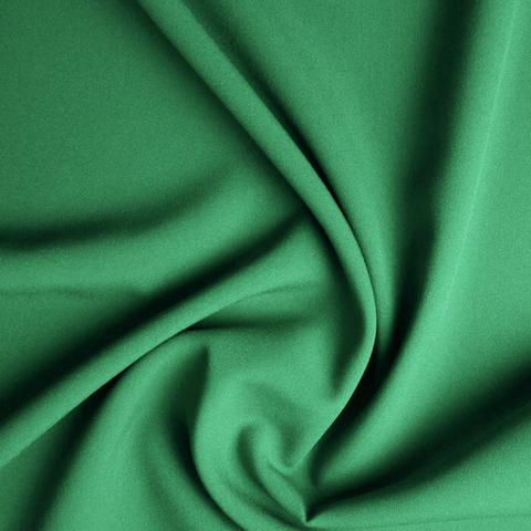 Green 100% polyester fabric