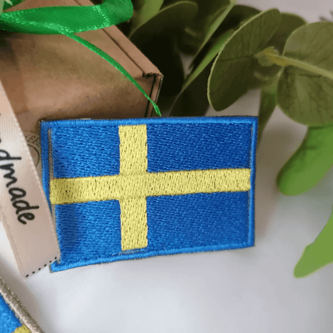 Sweden Flag Patch 4x6cm or 1.57x2.36 in