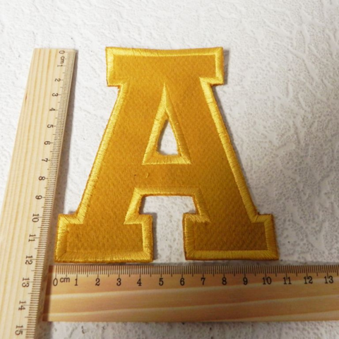 Big Letter Patch 12cm or 4.72in Hight Size